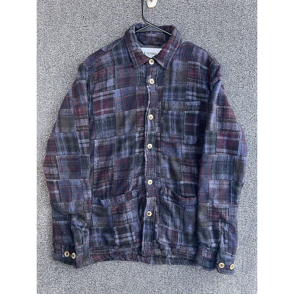 Corridor Patchwork Flannel Jacket‎ XS